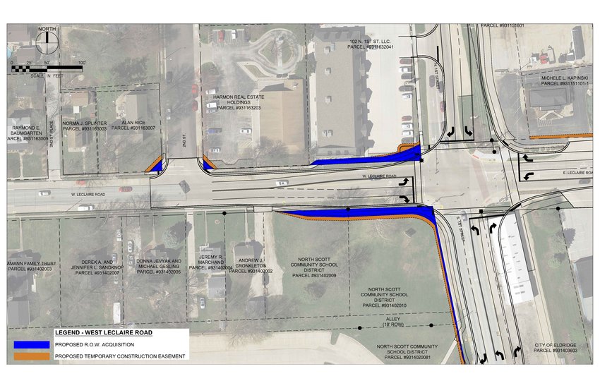 Council to discuss contested easements North Scott Press